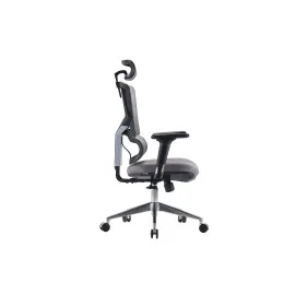 Fotel ergonomiczny ANGEL Dakota 2.0 grafitowy – fotel z zagłówkiem 3D
