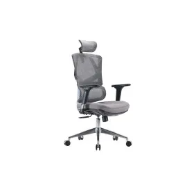 Fotel ergonomiczny ANGEL Dakota 2.0 grafitowy – fotel z zagłówkiem 3D