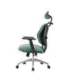 Fotel ergonomiczny biurowy ANGEL SteliO zielony – fotel tapicerowany