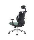 Fotel ergonomiczny biurowy ANGEL SteliO zielony – fotel tapicerowany