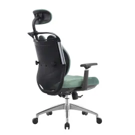 Fotel ergonomiczny biurowy ANGEL SteliO zielony – fotel tapicerowany
