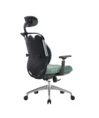 Fotel ergonomiczny biurowy ANGEL SteliO zielony – fotel tapicerowany