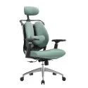 Fotel ergonomiczny biurowy ANGEL SteliO zielony – fotel tapicerowany