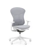 Ergonomiczne krzesło biurowe PROX Mesh Grey Nowy Styl
