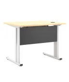 Nowoczesne solidne i tanie biurko Easy Space C-LEG RC Nowy Styl
