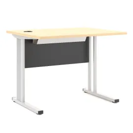 Nowoczesne solidne i tanie biurko Easy Space C-LEG RC Nowy Styl