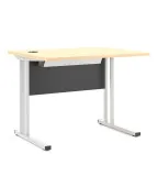 Nowoczesne solidne i tanie biurko Easy Space C-LEG RC Nowy Styl