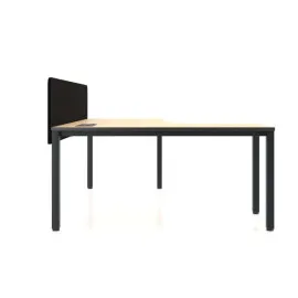 Nowoczesne narożne i tanie biurko Easy Space I-LEG LS Nowy Styl