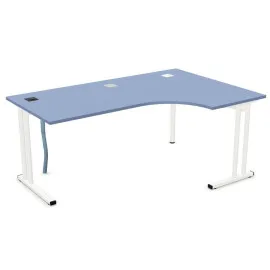 Nowoczesne narożne biurko Easy Space C-LEG LS Nowy Styl