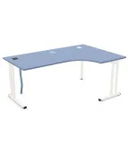 Nowoczesne narożne biurko Easy Space C-LEG LS Nowy Styl