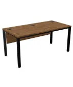Nowoczesne solidne i tanie biurko Easy Space I-LEG RC z panelem dolnym Nowy Styl