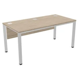 Nowoczesne solidne i tanie biurko Easy Space I-LEG RC z panelem dolnym Nowy Styl