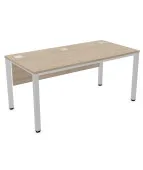 Nowoczesne solidne i tanie biurko Easy Space I-LEG RC z panelem dolnym Nowy Styl
