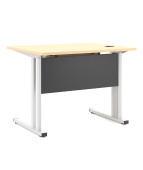 Nowoczesne solidne i tanie biurko Easy Space C-LEG BC RC Nowy Styl