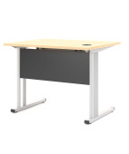 Nowoczesne solidne i tanie biurko Easy Space C-LEG BC RC Nowy Styl