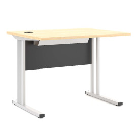 Nowoczesne solidne i tanie biurko Easy Space C-LEG BC RC Nowy Styl