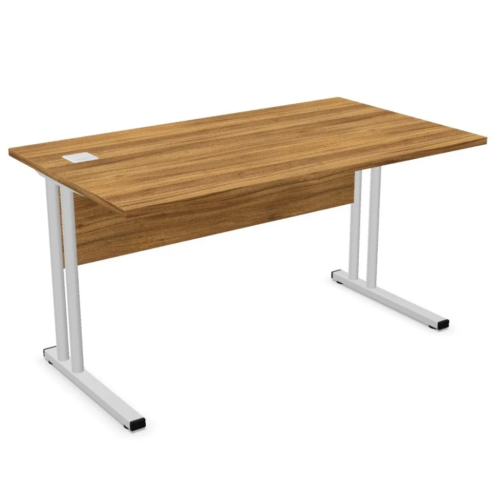 Nowoczesne solidne i tanie biurko Easy Space C-LEG BC RC Nowy Styl