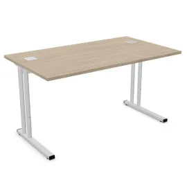 Nowoczesne solidne i tanie biurko Easy Space C-LEG RC Nowy Styl