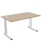 Nowoczesne solidne i tanie biurko Easy Space C-LEG RC Nowy Styl