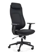 Ergonomiczny fotel biurowy NEXO Unique Meble z zagłówkiem