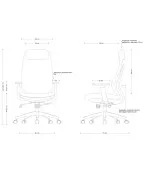 Ergonomiczny fotel biurowy NEXO Unique Meble z zagłówkiem