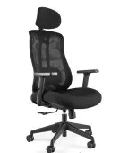Ergonomiczny fotel biurowy VISTA SK-6252H Unique Meble z zagłówkiem
