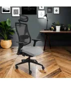 Fotel ergonomiczny FUTURA 4S Plus Black Grospol
