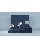 Fotel konferencyjny obrotowy KAIKA LUX ST46 Nowy Styl