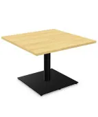 Stół kawiarniany MeeThink SQ - blat kwadratowy 80x80cm Nowy Styl
