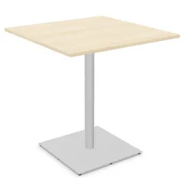 Duży stół kawiarniany MeeThink SQ blat kwadratowy 100x100cm Nowy Styl