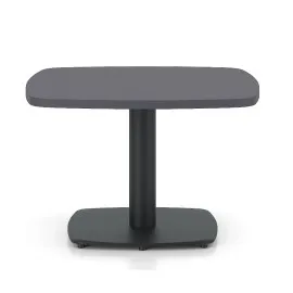 Stół do spotkań MeeThink SQR - blat miękki kwadrat 70x70cm Nowy Styl