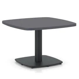 Stół do spotkań MeeThink SQR - blat miękki kwadrat 70x70cm Nowy Styl
