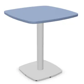 Stół do spotkań MeeThink SQR - blat miękki kwadrat 70x70cm Nowy Styl