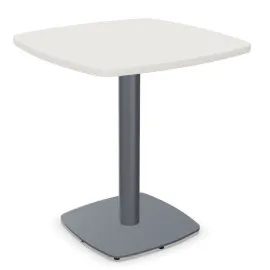 Stół do spotkań MeeThink SQR - blat miękki kwadrat 70x70cm Nowy Styl