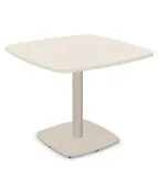 Stół do spotkań MeeThink SQR - blat miękki kwadrat 90x90cm Nowy Styl