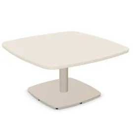 Stół do spotkań MeeThink SQR - blat miękki kwadrat 90x90cm Nowy Styl