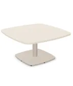 Stół do spotkań MeeThink SQR - blat miękki kwadrat 90x90cm Nowy Styl