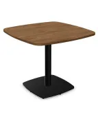 Stół do spotkań MeeThink SQR - blat miękki kwadrat 90x90cm Nowy Styl