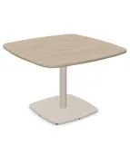 Stół do spotkań MeeThink SQR - blat miękki kwadrat 110x110cm Nowy Styl