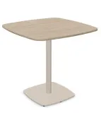 Stół do spotkań MeeThink SQR - blat miękki kwadrat 110x110cm Nowy Styl