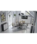 Szafa biurowa z drzwiami uchylnymi H D2 Easy Space Nowy Styl