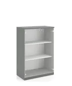 Szafa z drzwiami szklanymi H D2 Easy Space Nowy Styl