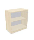 Szafa z drzwiami szklanymi H D2 Easy Space Nowy Styl
