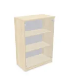 Szafa z drzwiami szklanymi H D2 Easy Space Nowy Styl