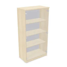 Szafa z drzwiami szklanymi H D2 Easy Space Nowy Styl