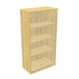 Szafa z drzwiami szklanymi H D2 Easy Space Nowy Styl