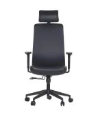 Ergonomiczne krzesło biurowe WISTER PU eko-skóra Stema