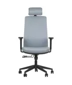 Ergonomiczne krzesło biurowe WISTER PU eko-skóra Stema