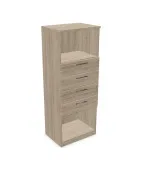 Regał z szufladami 4 OH Easy Space - różne wymiary Nowy Styl