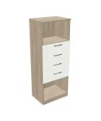 Regał z szufladami 4 OH Easy Space - różne wymiary Nowy Styl